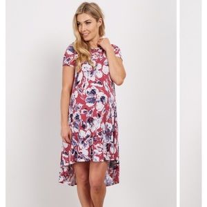 Pink Blush Maternity Dress